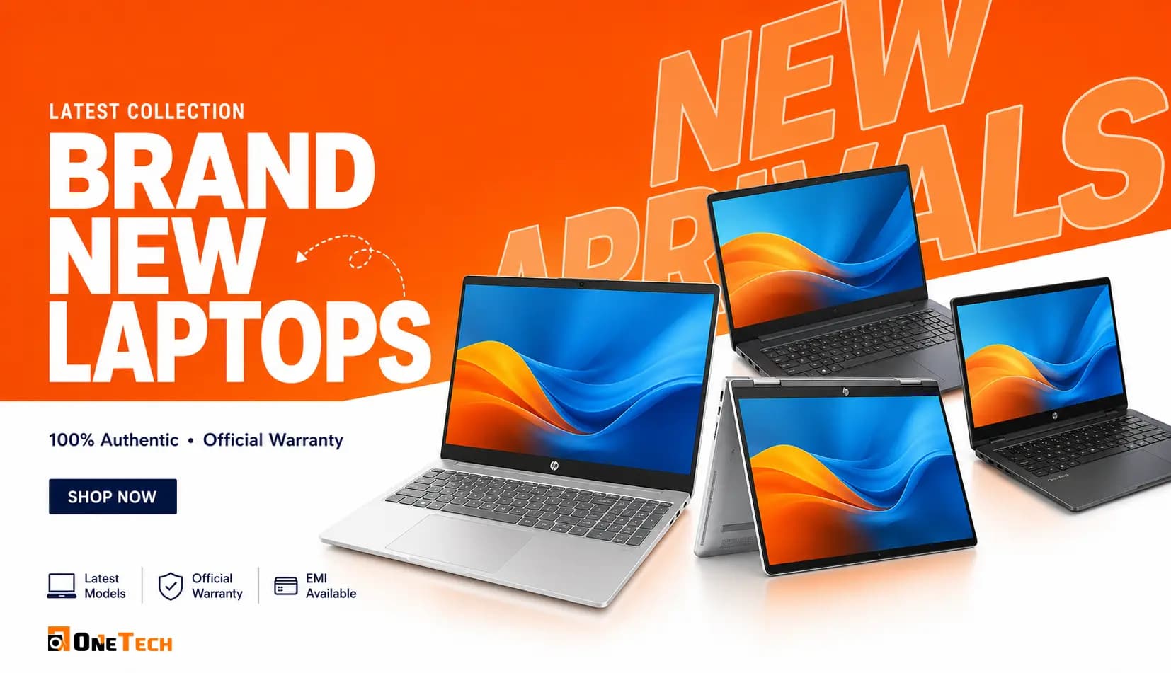 All Brand New Laptop Collection with best price 